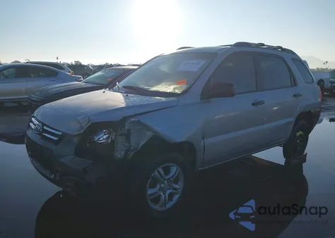 2007 Kia Sportage Lx V6 из США, поврежденный, VIN KNDJF723977411837